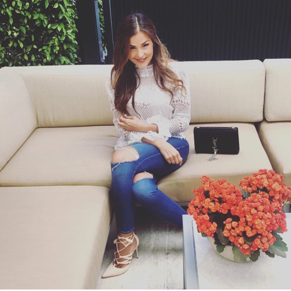 Schutz Zora Lace Up Pumps - Picture 3 of 3